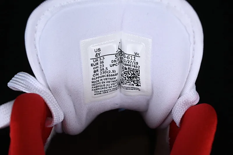 All categories Air Jordan Jordan series basketball shoes Air Jordan 1 Low G version pure original Air Jordan 1 Low SE AJ1 Joe 1 white and red low-top cultural casual sneakers 553560-611